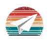 Papierflieger Spruch Witz Papierflugzeug Geschenk