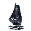Maritime Adventure Sailing Ship Illustration