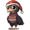 Harpy Bird Christmas Comic