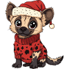 Hyena Christmas Comic