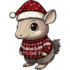 Armadillo Christmas Comic