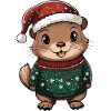 Beaver Christmas Comic