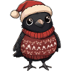 Raven Crow Christmas Comic
