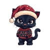 Panther Christmas Comic