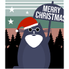 Merry Christmas Cat