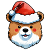 Bear Christmas Drawing