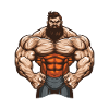 Bodybuilder Muscles Entraînement Gym