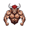 Taureau Taureau Muscles Musculation