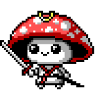 8bit Mushroom Samurai