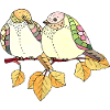 Bunte Vögel