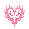 demon bby heart