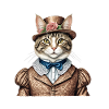 Chat aristocrate