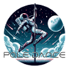Pole Dance Astronautin Poledance Geschenk