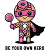 Be Your Own Hero Donut Character