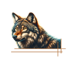 Majestic wolf