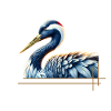 Elegant crane