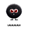 Schwarzblitz das Runde kleine Monster