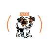 Coffee and Ratonero Bodeguero Andaluz