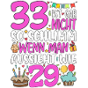 33 isn't so bad