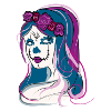 skull skull woman