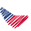 Czech Republic Flag Heart Design