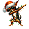 Dabbing Miniature Pinscher Dog Sunglasses