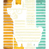 Retro Llama Alpaca with Sunglasses Comic Art
