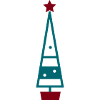 Christmas tree icon
