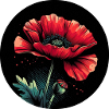 Poppy Red