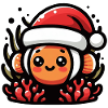 Anemone Fish Clownfish Christmas