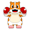 Hamster Boxer Boxing Gloves Boxing