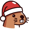 Otter Christmas