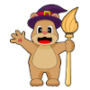 Bear Witch Broom