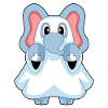 Elephant Halloween Ghost
