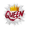 Queen with diadem