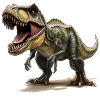 The dinosaur species Tyrannosaurus Rex