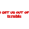 Je nous tire d’affaire - rouge