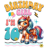 10e anniversaire fille équitation