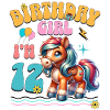 12e anniversaire fille équitation