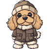 Cocker Spaniel Chien Hiver