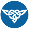Oiseau celte bleu