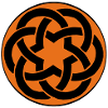 Orange Celtic Star