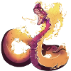 Fire snake