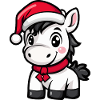 Cheval Noël Mignon