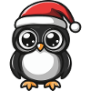 Owl Christmas Cute