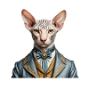Elegant sphynx