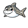 Joyful Cartoon Shark