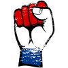 Holland flag fist used