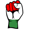 Hungary Flag Fist