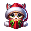 Cuddly Cat Christmas